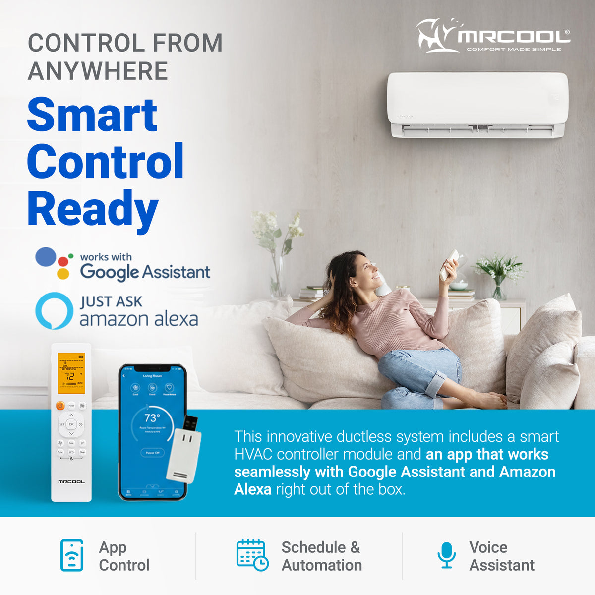 MRCOOL Easy Pro 18K BTU DIY Ductless Mini-Split Air Conditioner Pump (Open Box) - VMInnovations