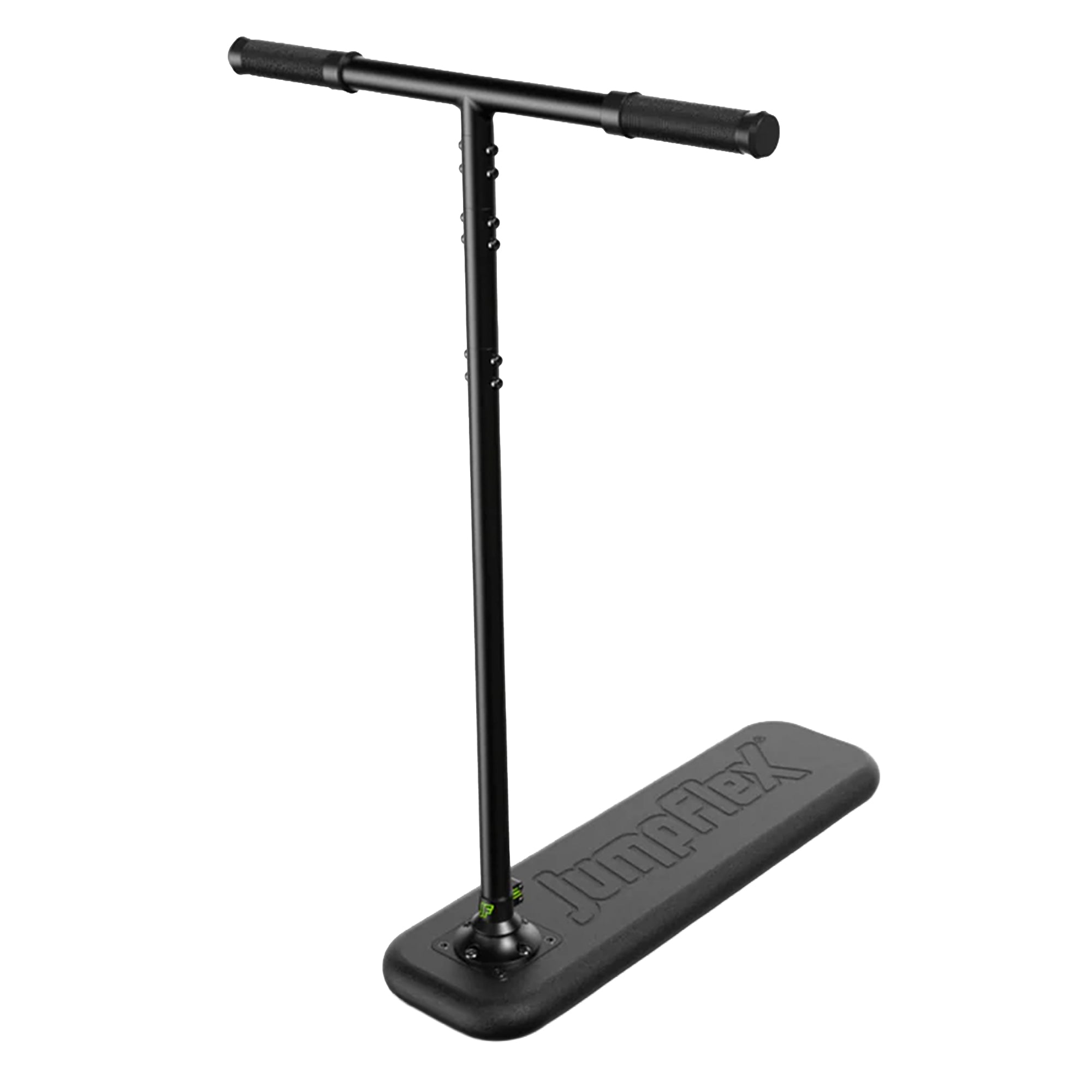 JumpFlex Trampoline Trick Scooter with Non-Slip HandleBar and Foam Base, Black - VMInnovations