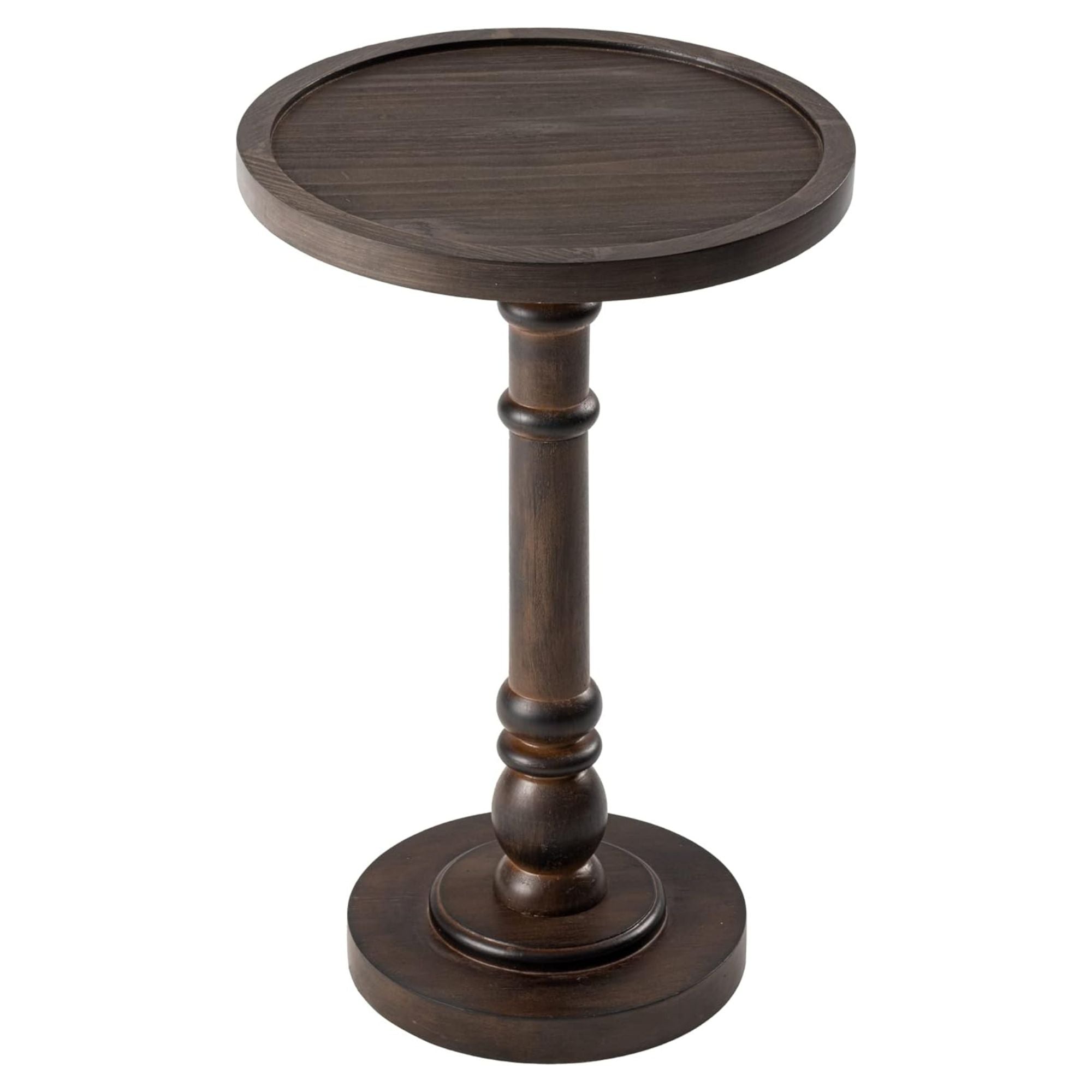 COZAYH Pedestal Tray Top End Table for Holding Drinks, Lamps & Plants(Open Box)