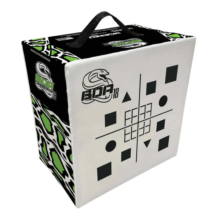 Morrell Targets BOA Compression Foam Archery Target Block, 18 Inch, White/Black - VMInnovations