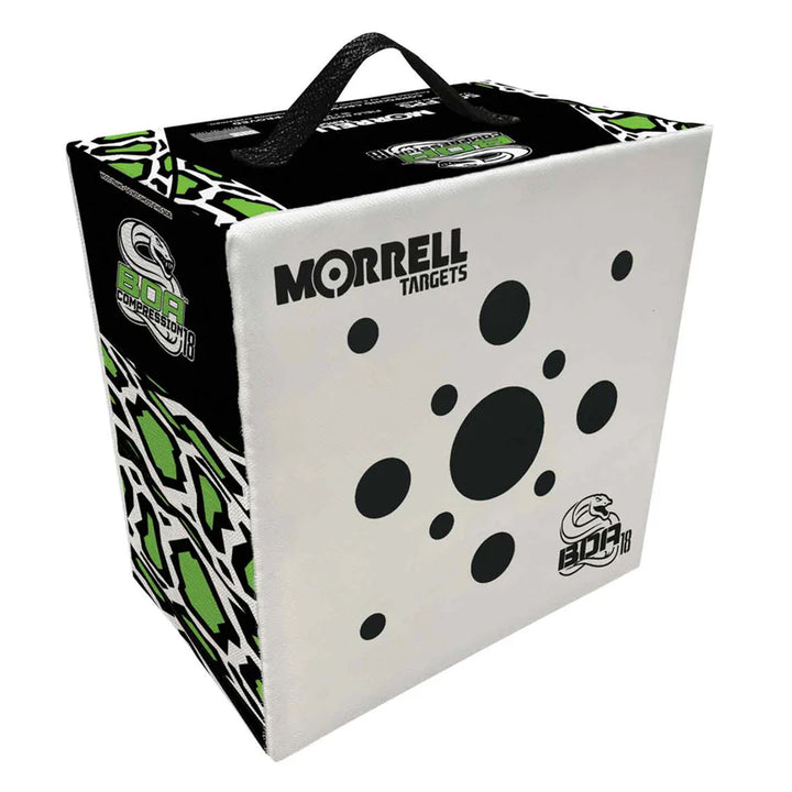 Morrell Targets BOA Compression Foam Archery Target Block, 18 Inch, White/Black - VMInnovations