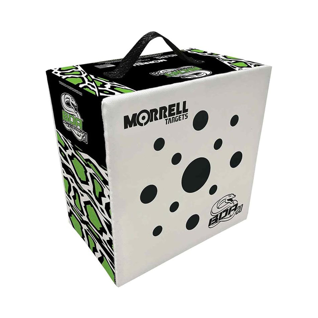 Morrell Targets BOA Compression Foam Archery Target Block, 18 Inch, White/Black - VMInnovations