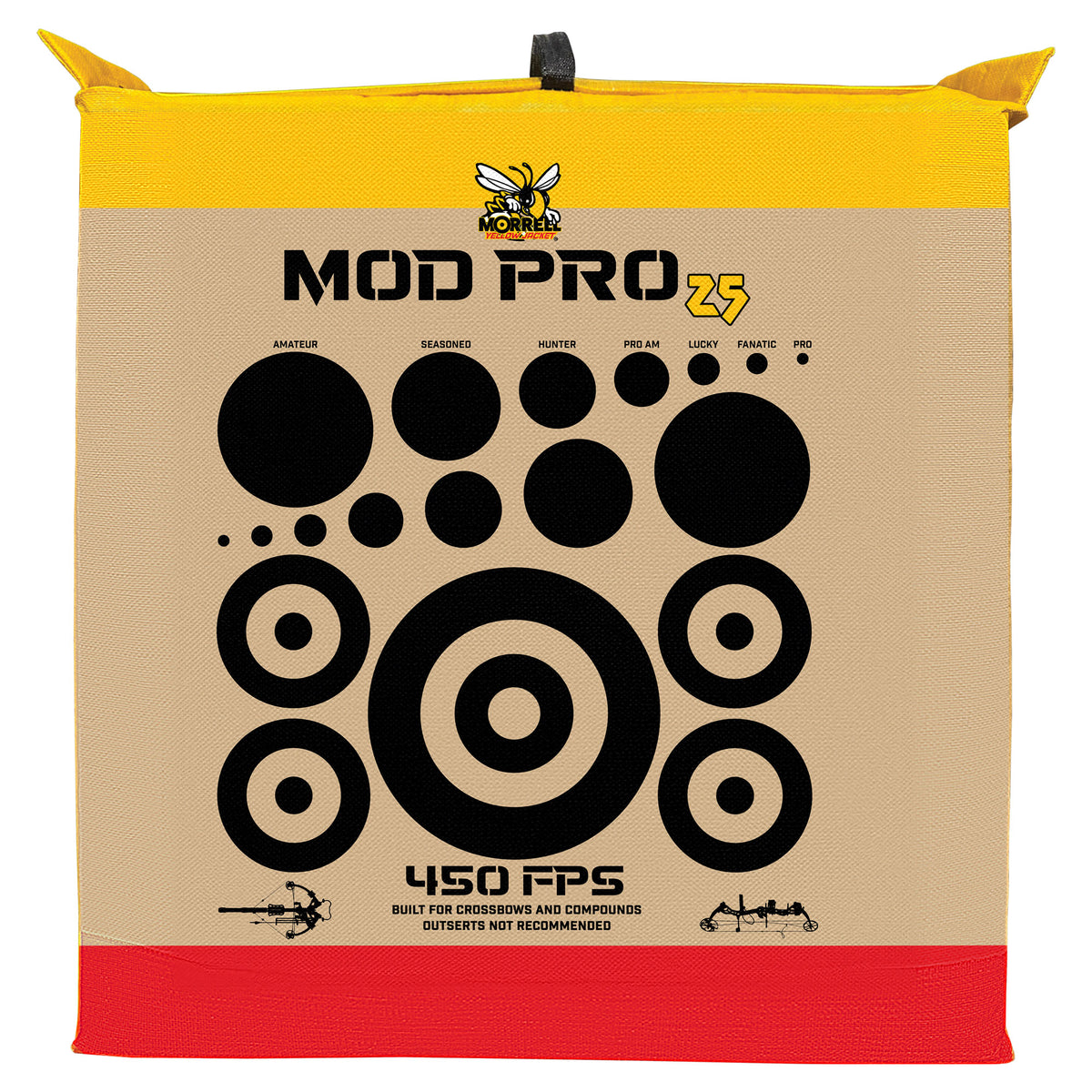 Morrell Yellow Jacket Mod Pro 25 Archery Block for Compound &Crossbows(Open Box) - VMInnovations