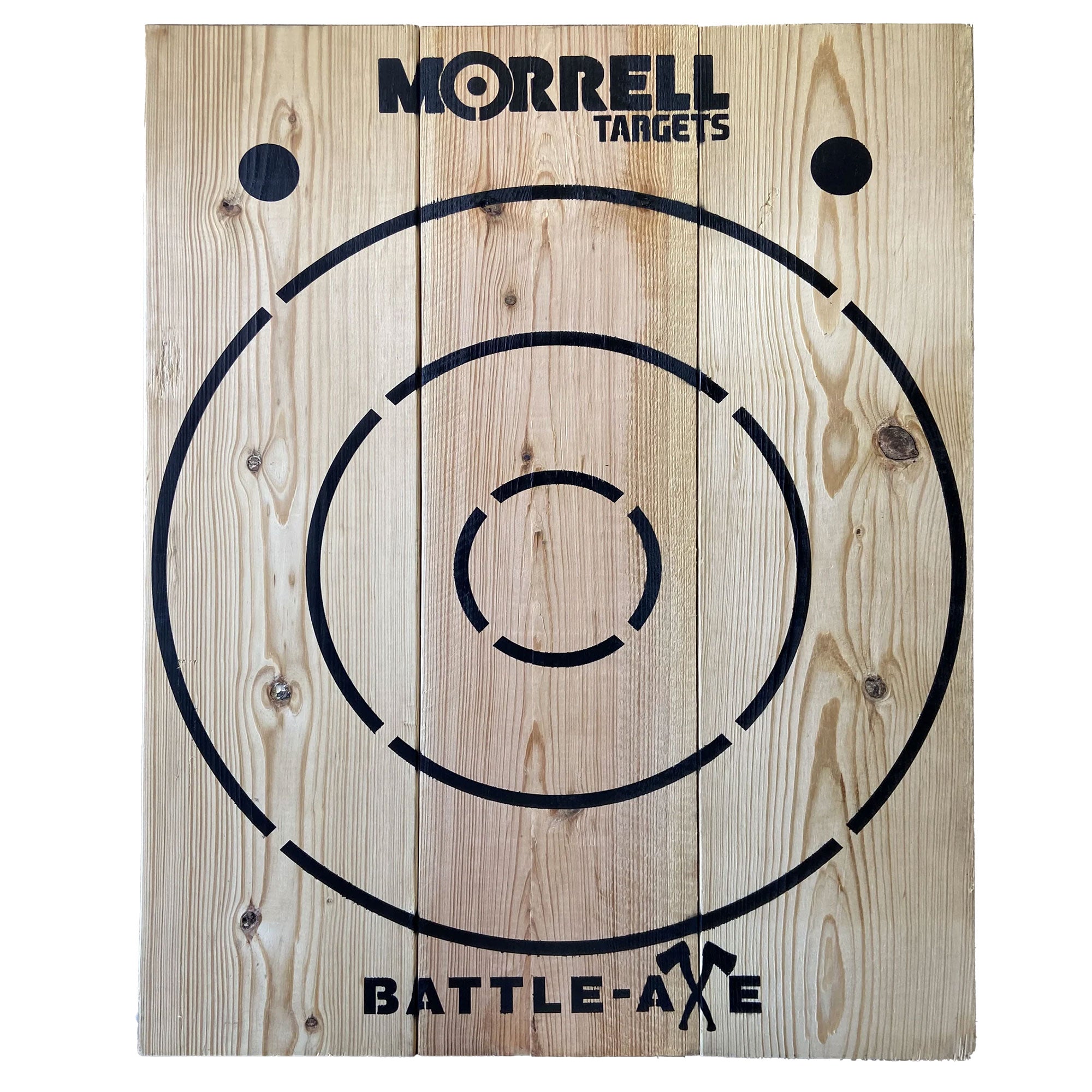Morrell Targets Battle Axe Single Wood Throwing Hatchet Target Board (Open Box) - VMInnovations