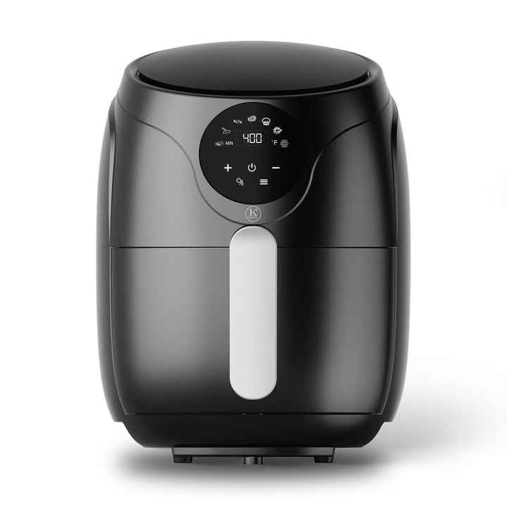 Kitchen Elite 2.5 Qt Digital Air Fryer, Countertop Nonstick Basket Oven, Black - VMInnovations