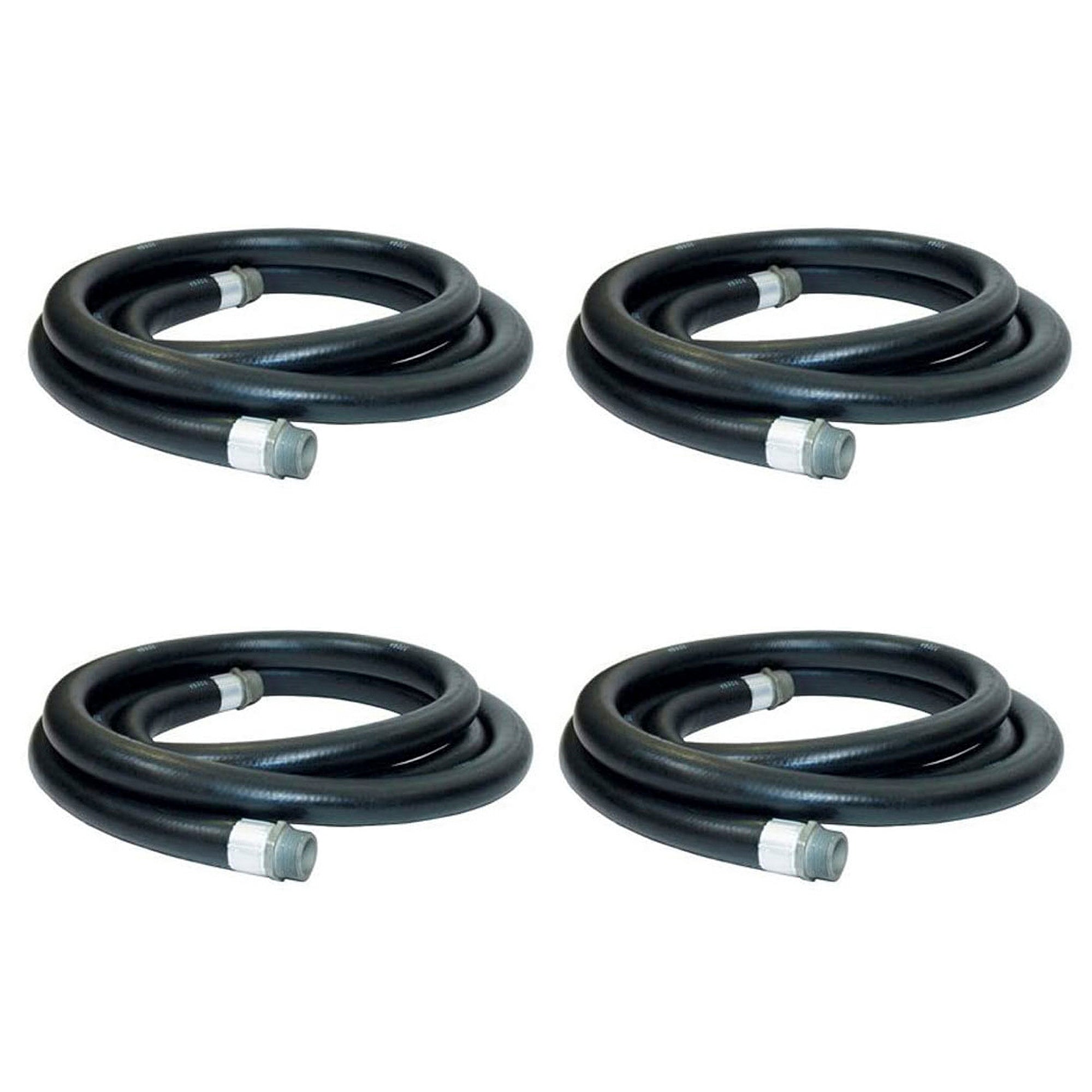 Apache 98108450 3/4" Diameter 10' Length 60 PSI Farm Fuel Transfer Hose (4 Pack) - VMInnovations