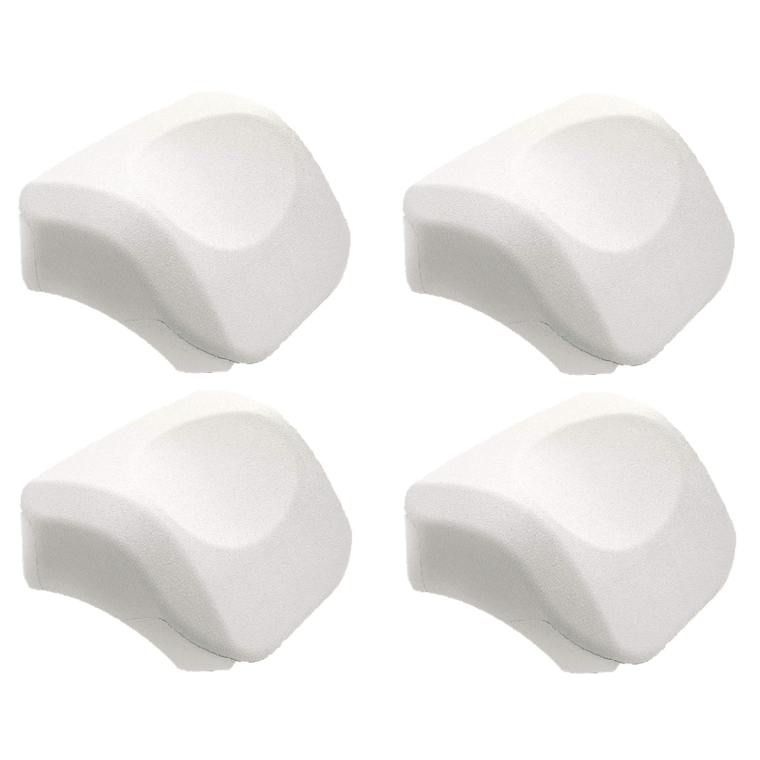 Intex PureSpa Cushioned Foam Headrest Pillow Hot Tub Spa Accessory, White 4 Pack - VMInnovations