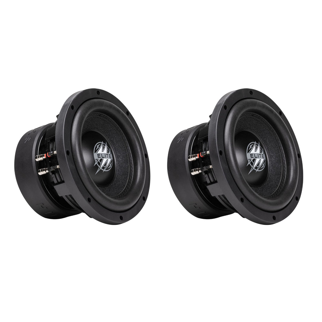 Hifonics 2 Pack ELITE 10" Subwoofer, Dual Voice Coil Car Audio Speaker, 1200W - VMInnovations