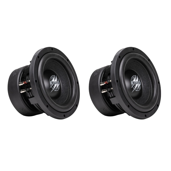 Hifonics 2 Pack ELITE 10" Subwoofer, Dual Voice Coil Car Audio Speaker, 1200W - VMInnovations