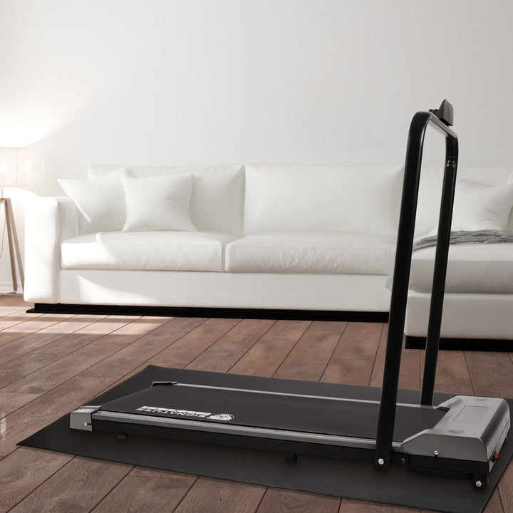 Elevon 2' x 4' High Density Gym Fitness Equipment Mat, Floor Protection, Black - VMInnovations