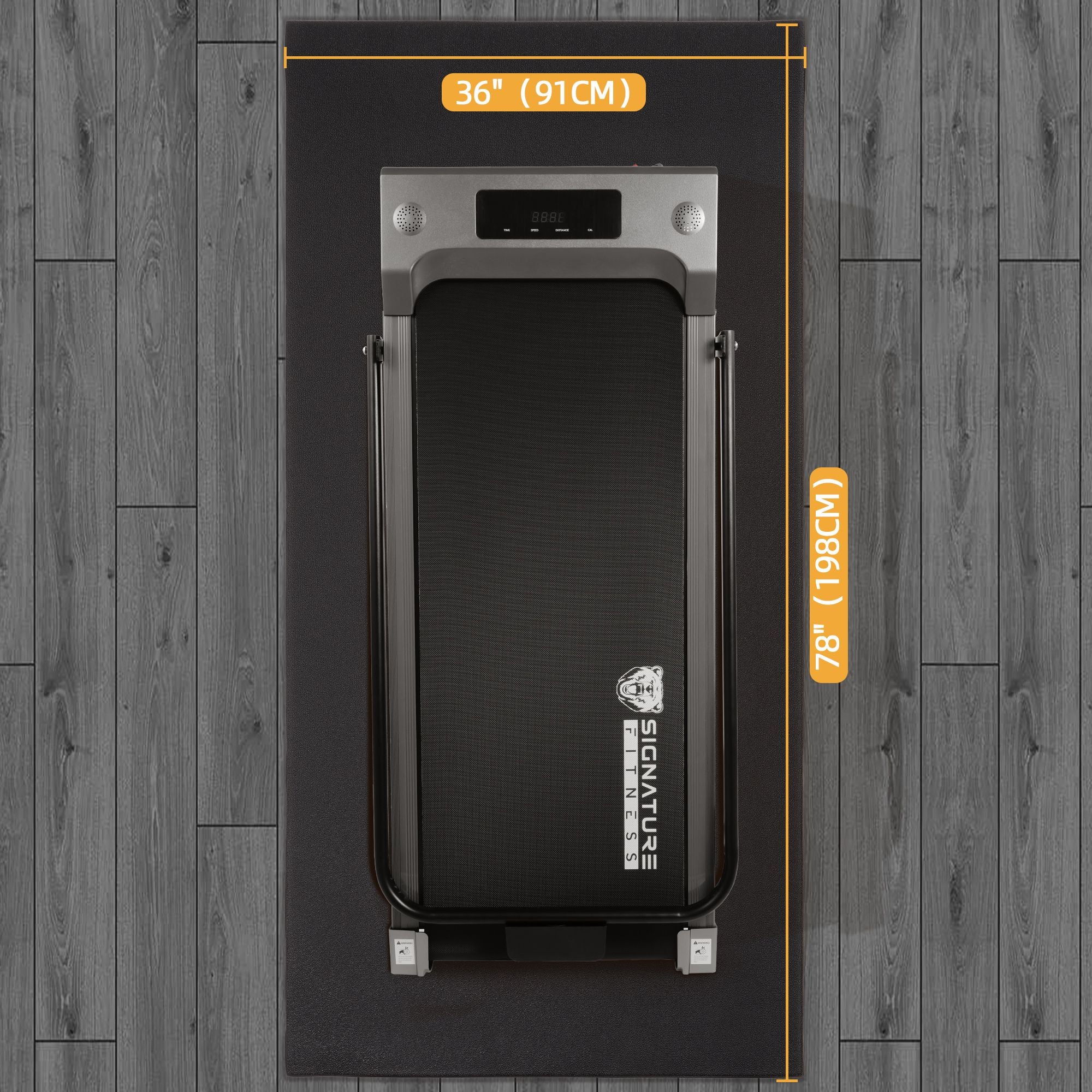 BalanceFrom Fitness 3' x 6.5' High Density Gym Equipment Mat (Used)