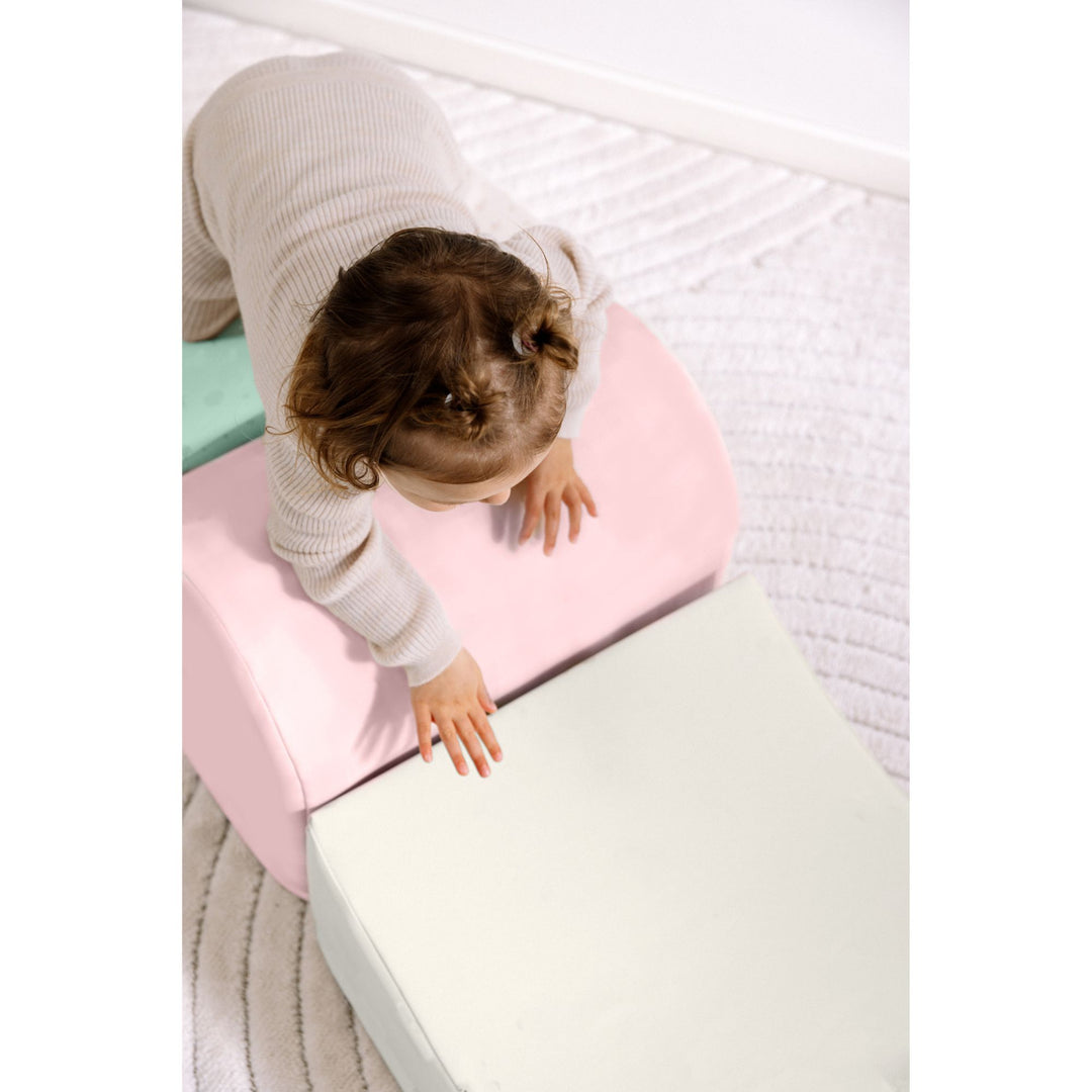 KIDKII 4 Piece Set Soft Play Original Foam Blocks for Toddlers Play Gym, Pastel - VMInnovations