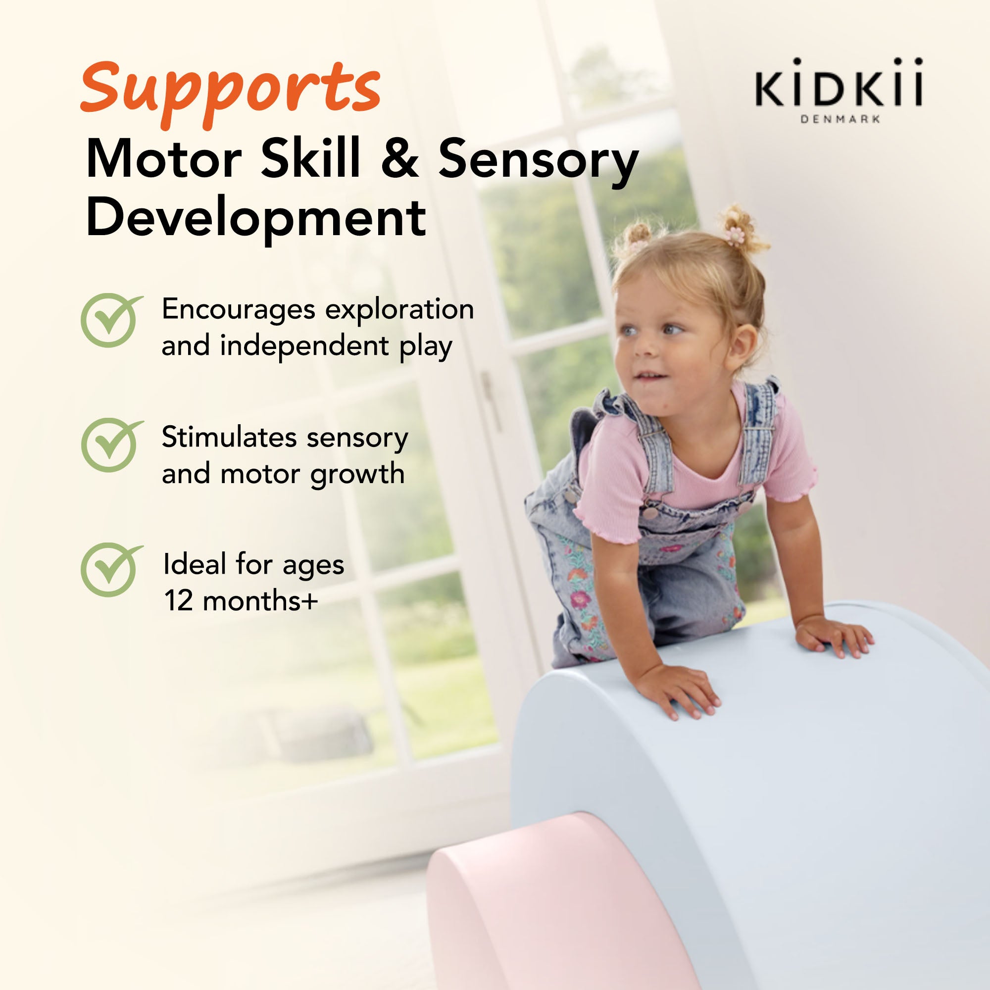 KIDKII Classic Foam Play Blocks, Indoor Climber Set for Toddlers (Open Box) - VMInnovations