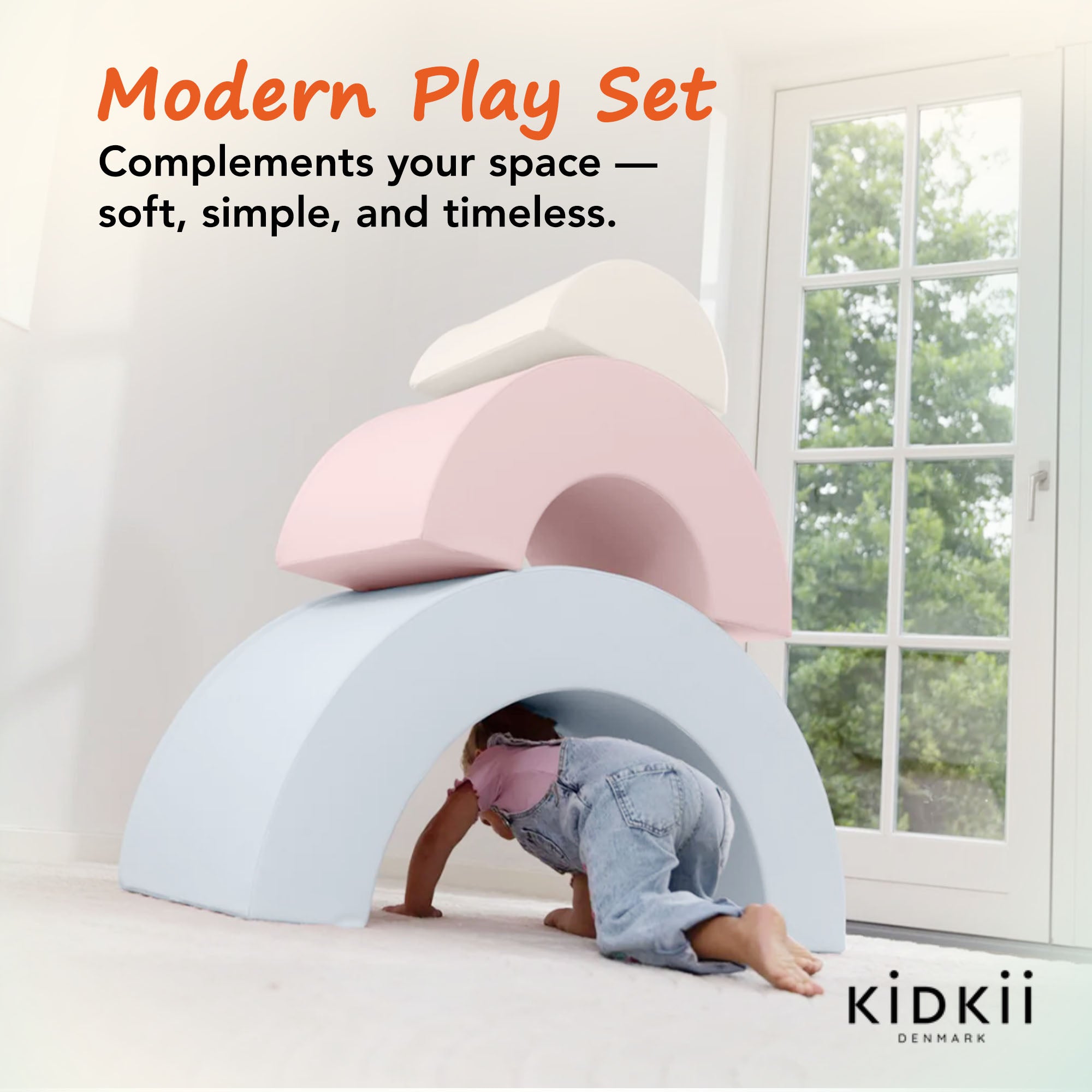KIDKII Classic Foam Play Blocks, Indoor Climber Set for Toddlers (Open Box) - VMInnovations