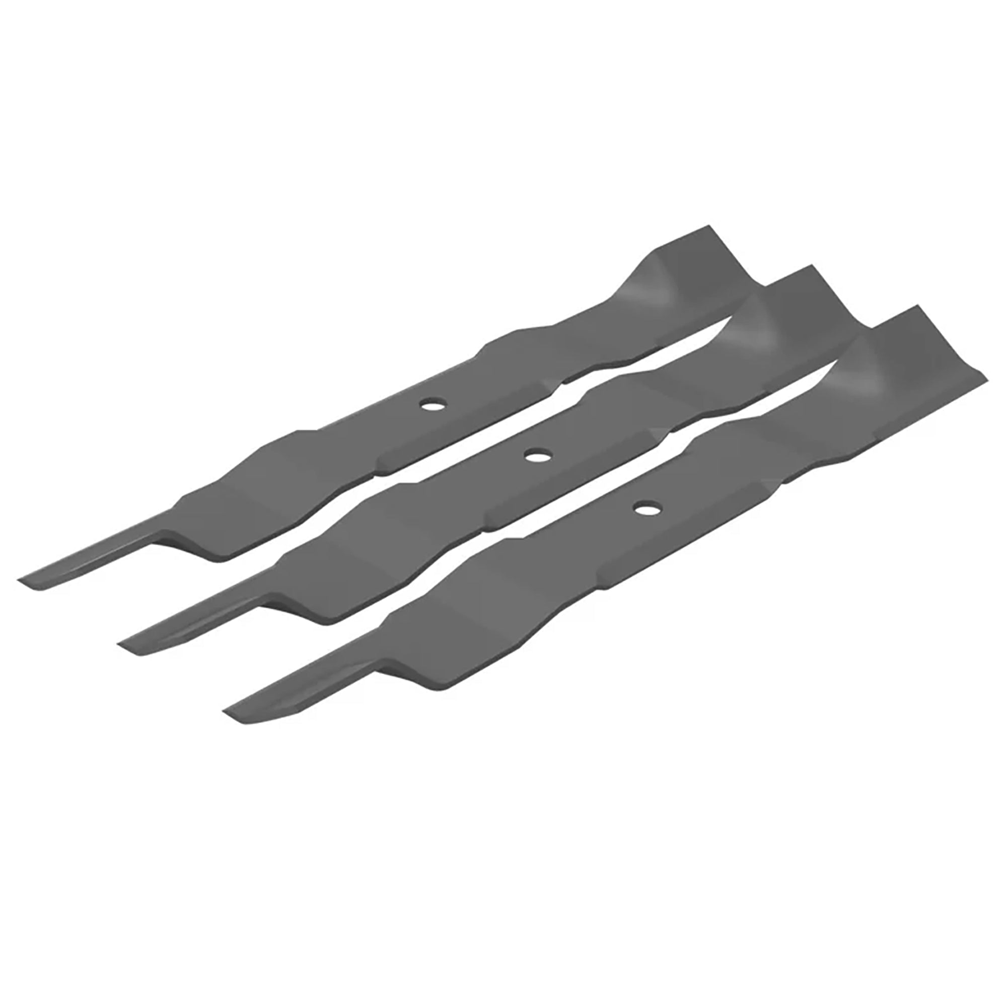 Ariens 3 Pack Alloy Steel High-Lift 21" Mower Blades for 60" Deck IKON XD Model - VMInnovations