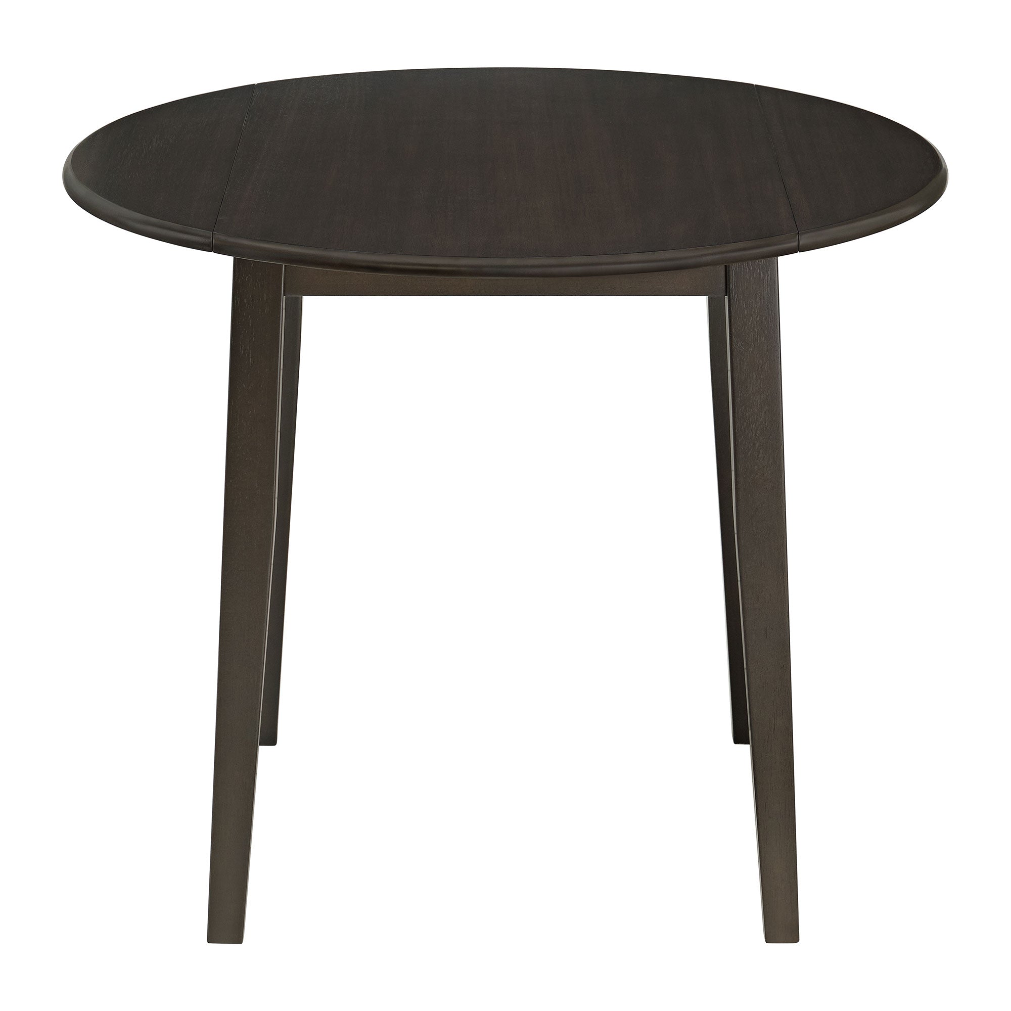 ROME + OAK Hinged Drop Leaf Dining Table, 22-36" Tabletop, Brown (Open Box)