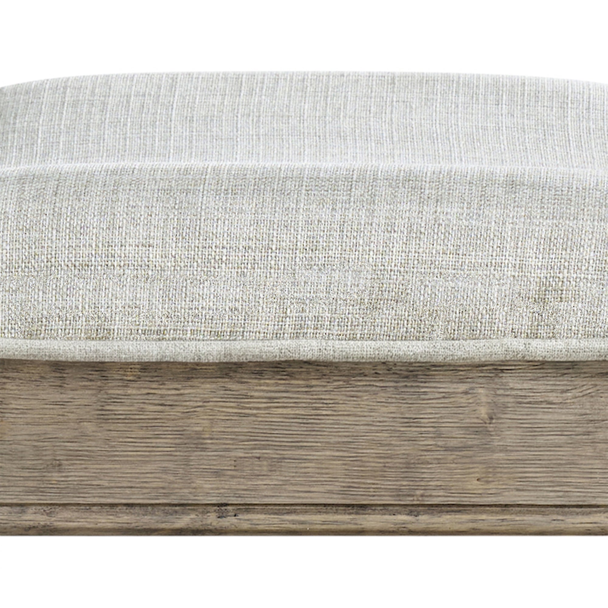 ROME + OAK Parker Backless Saddle Counter Stool, Reclaimed Oak, Grey, 2 Pack