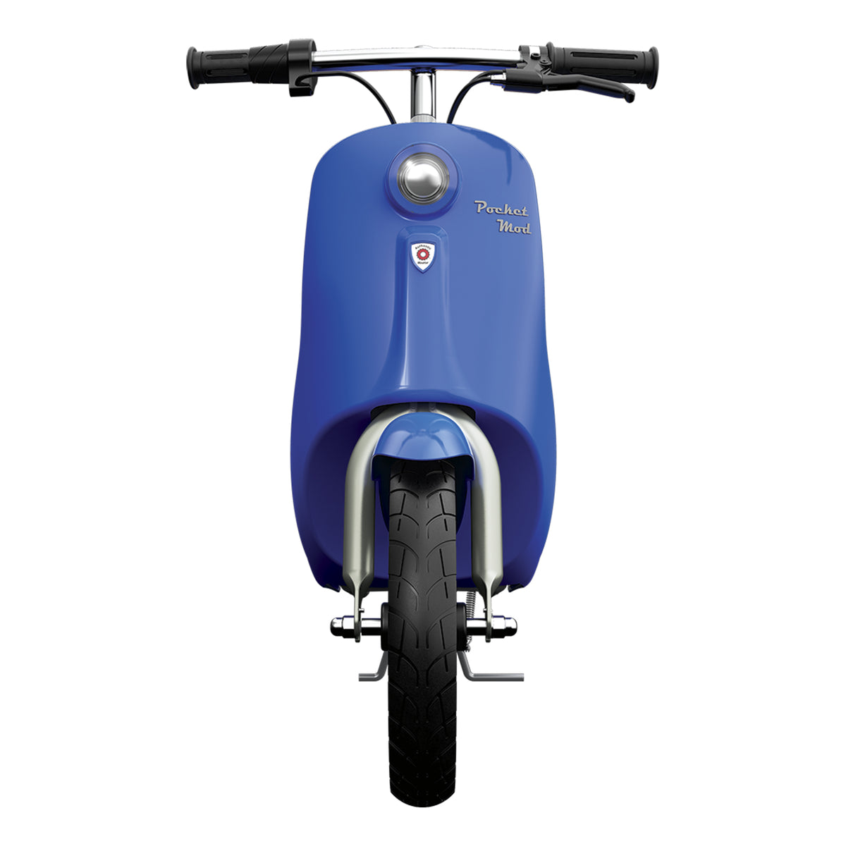 Razor Pocket Mod Mini Euro-Style Electric Scooter Ages 8+, Blue (Open Box) - VMInnovations