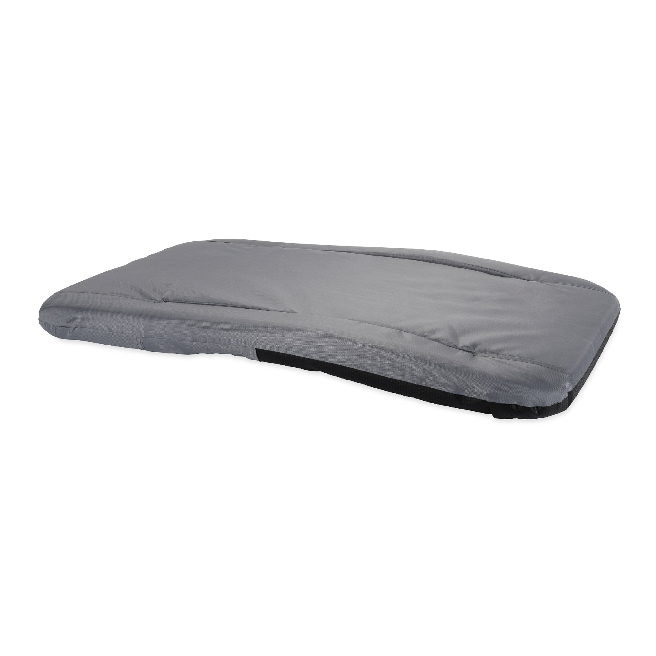 Camco Portable Stadium Seat Foldable Padded Cushion Back Support, Armrests, Grey - VMInnovations