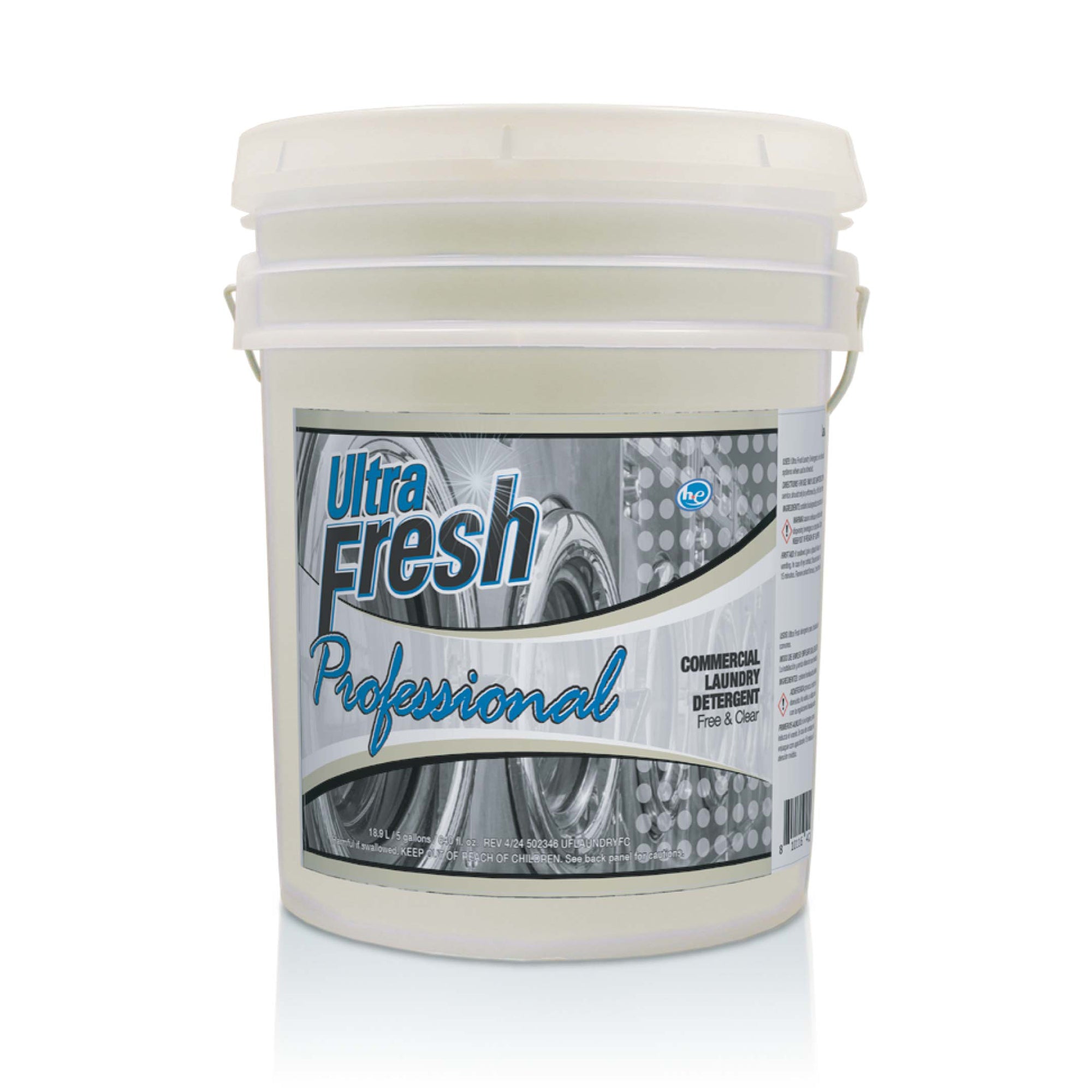 Ultra Fresh® Professional™ Commercial Laundry Detergent Free/Clear, Pump, 5 Gal - VMInnovations