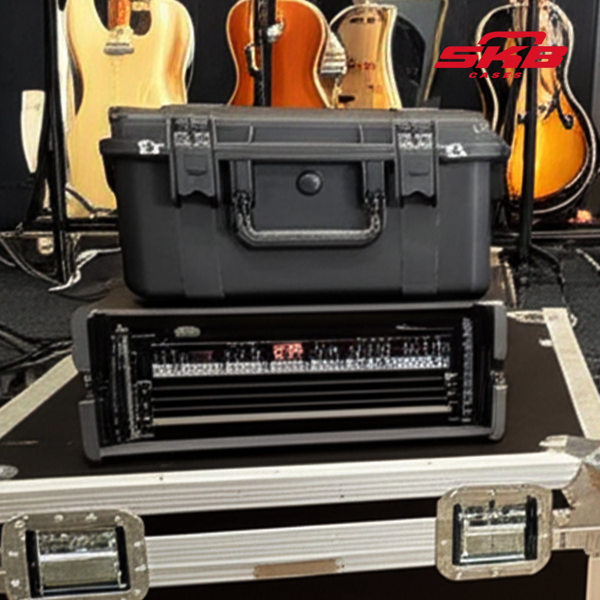 SKB Yamaha DM3/DM3-D iSeries Waterproof Case Durable Custom Foam Interior, Black - VMInnovations