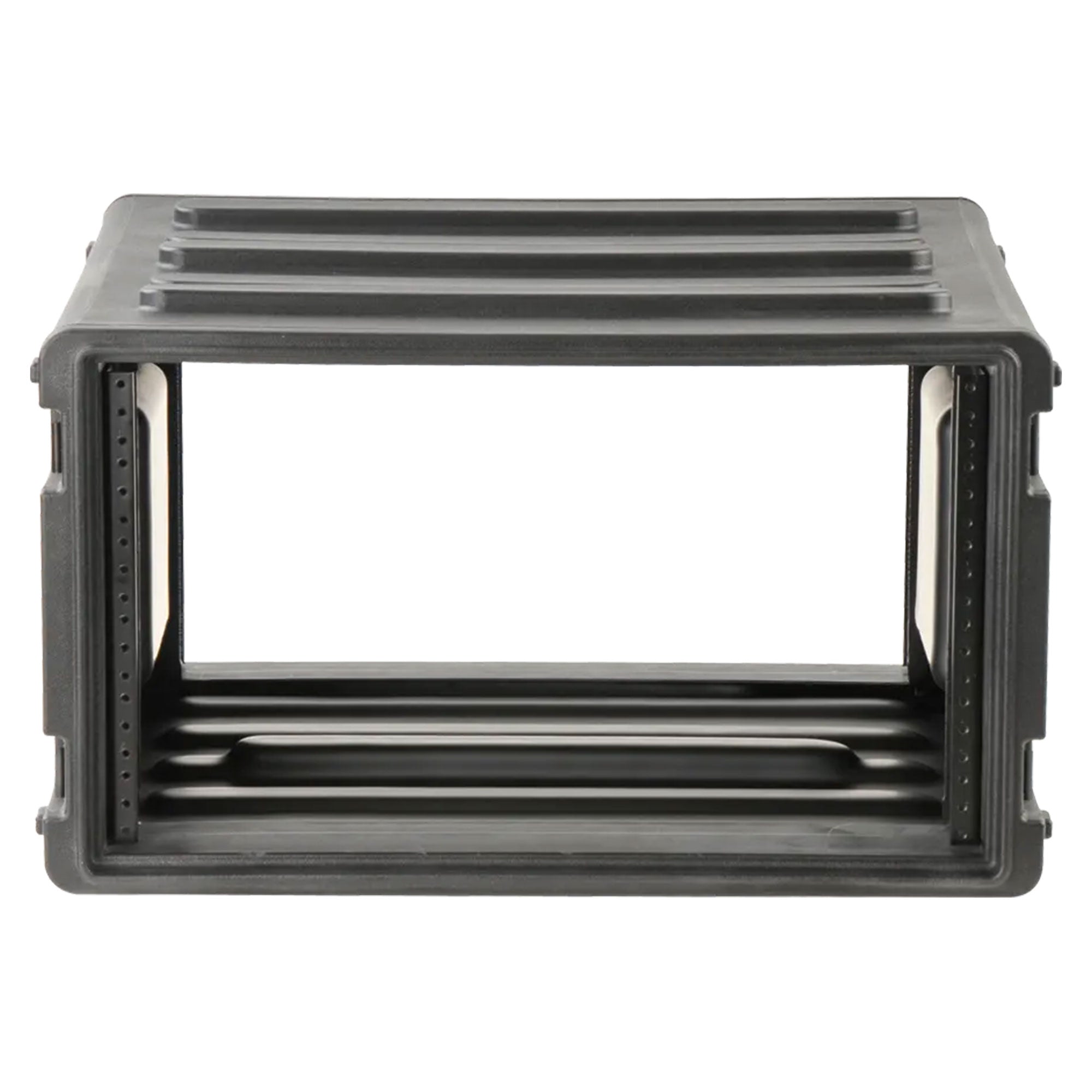 SKB 6U Roto Rack Case Polyethylene Gear Protector, Stackable, Waterproof, Black - VMInnovations