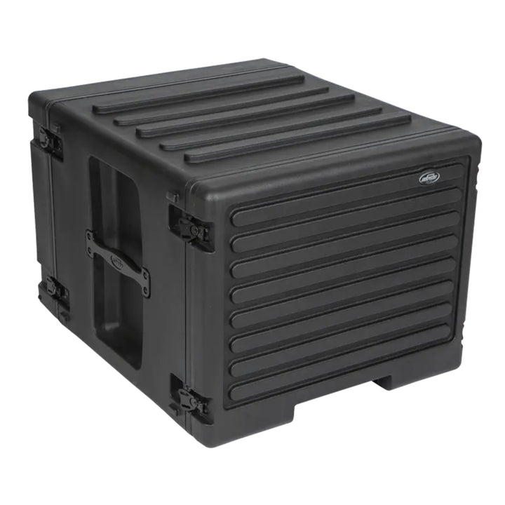 SKB 8U rSeries Rolling Rack with Integrated Back Wheels and 1-Touch Pull Handle - VMInnovations