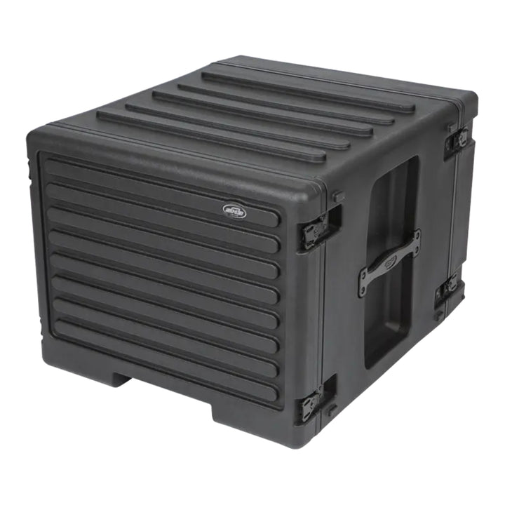 SKB 8U rSeries Rolling Rack with Integrated Back Wheels and 1-Touch Pull Handle - VMInnovations