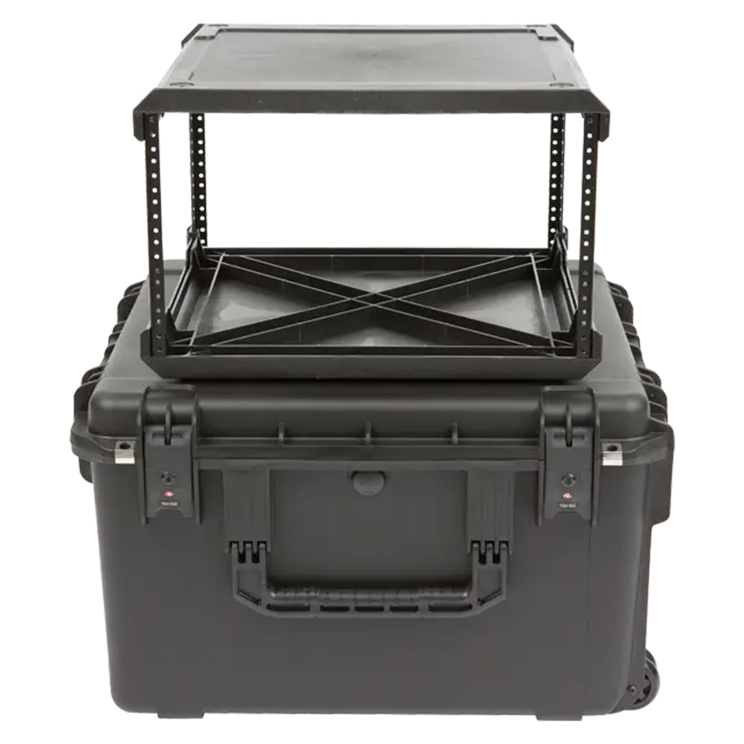 SKB iSeries 6U Fly Rack, Waterproof Polypropylene Hard Case for Storage, 20 Inch - VMInnovations