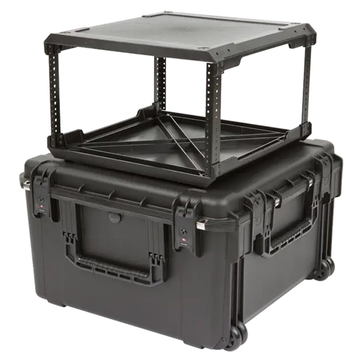 SKB iSeries 6U Fly Rack, Waterproof Polypropylene Hard Case for Storage, 20 Inch - VMInnovations