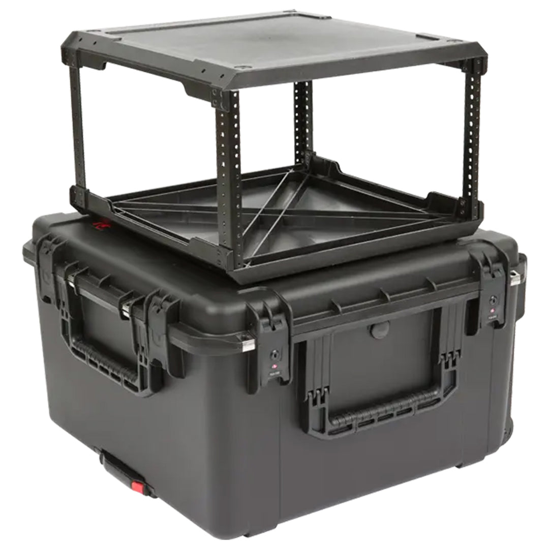 SKB iSeries 6U Fly Rack, Waterproof Polypropylene Hard Case for Storage, 20 Inch - VMInnovations