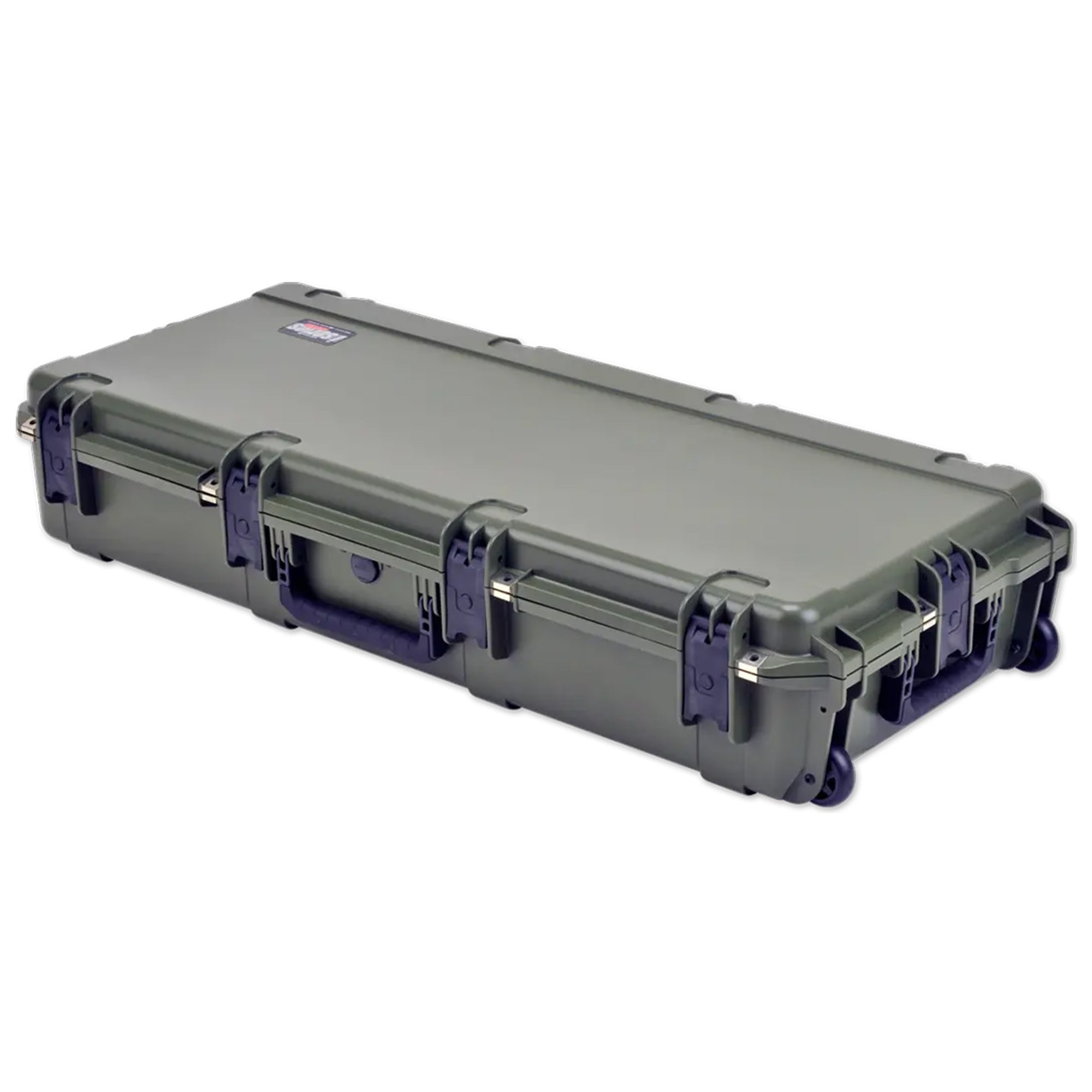 SKB Cases Waterproof Double Bow/Short Rifle Case Durable Protection, Olive Green - VMInnovations
