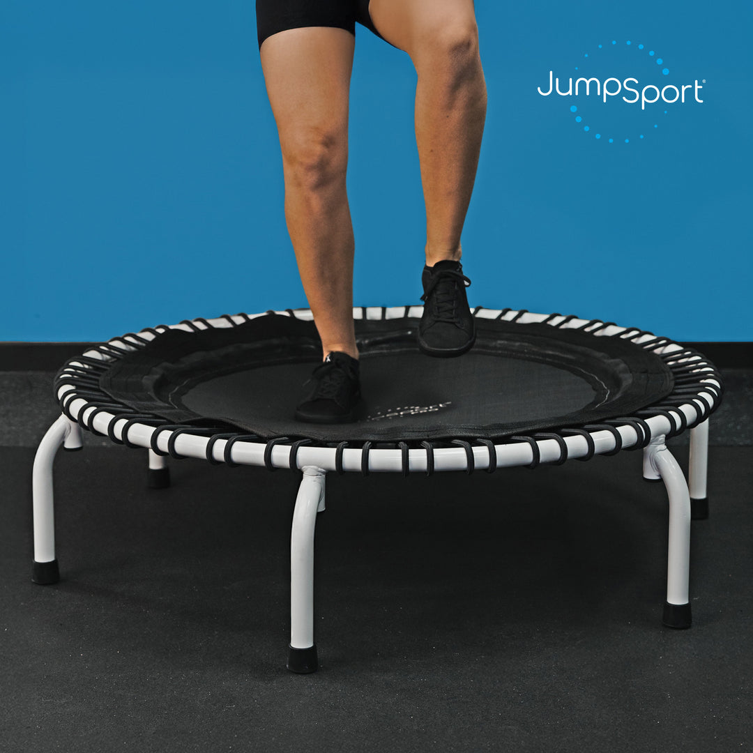 JumpSport 44 Inch PRO Workout Rebounder for Adults 44" Fitness Trampoline, Black - VMInnovations