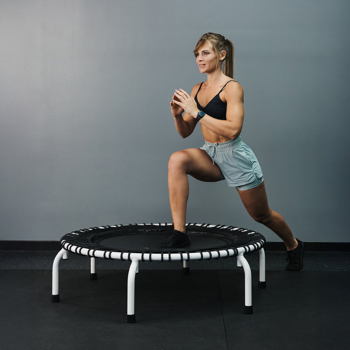 JumpSport 44 Inch PRO Workout Rebounder for Adults 44" Fitness Trampoline, Black - VMInnovations