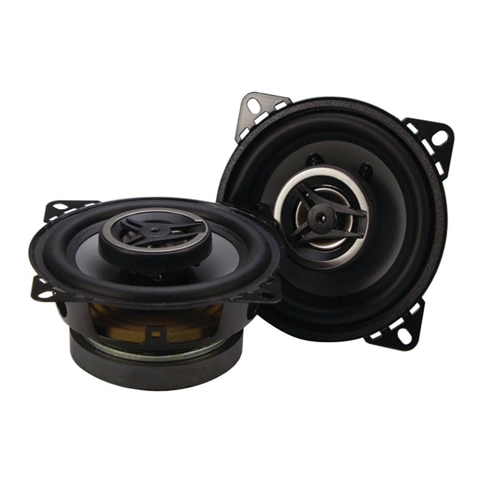 Crunch 4 Inch Coaxial Speaker Set, Full-Range Audio Upgrade for Vehicle Stereo - VMInnovations