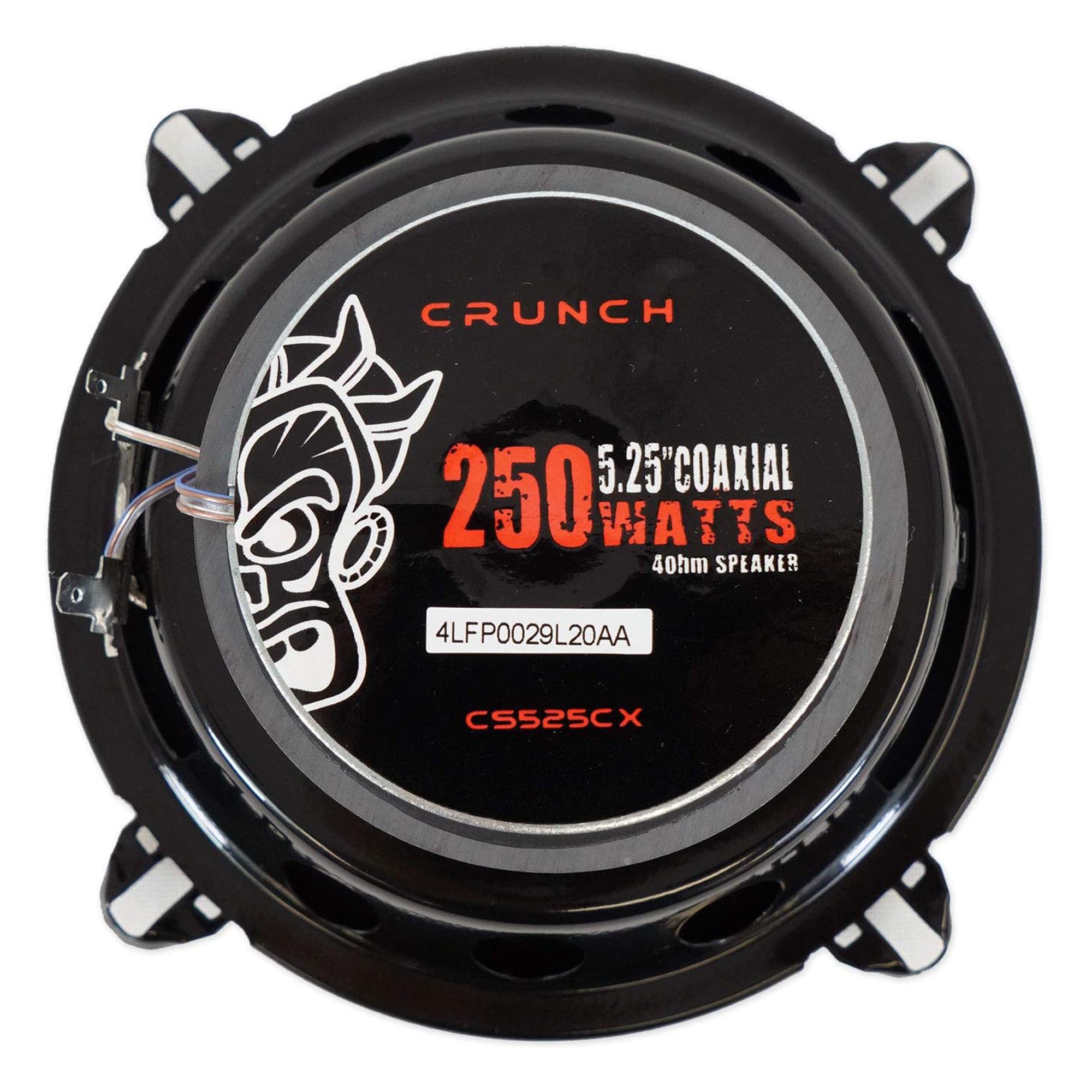 Crunch 5.25" Coaxial Speaker Set, Full-Range Audio Upgrade for Vehicle Stereo - VMInnovations