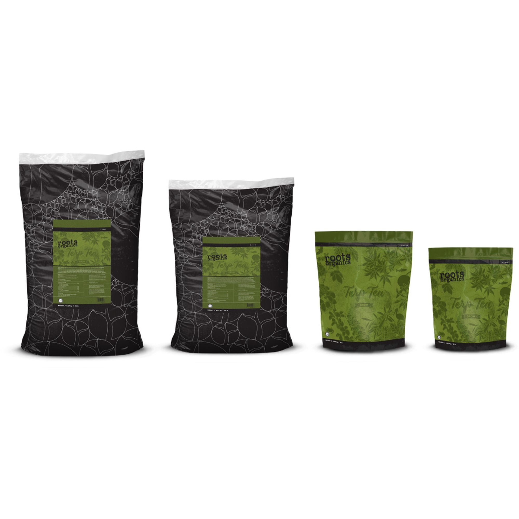 Roots Organics Terp Tea Grow Dry Fertilizer Plant Additive for Gardens, 40 lbs - VMInnovations