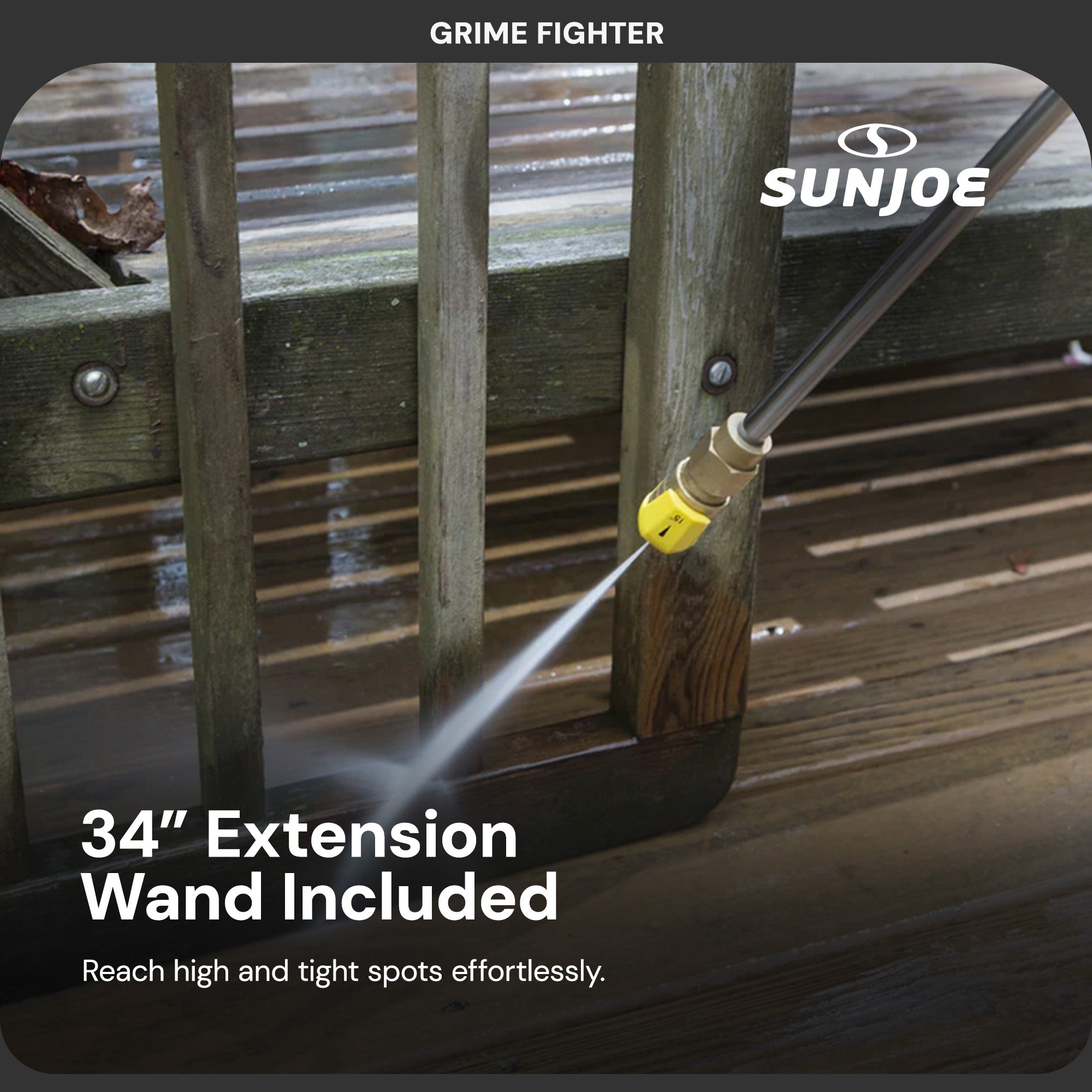 Sun Joe Electric Pressure Washer with Foam Cannon & Extension Wand (Open Box) - VMInnovations