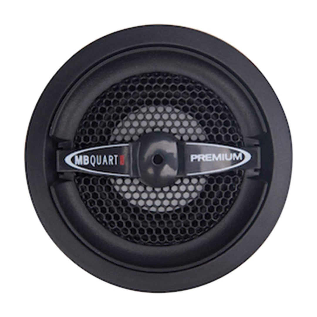MB Quart PS1-216 Premium 6.5 Inch Car Speakers, 240 Watts, 2 Way, Black/Red