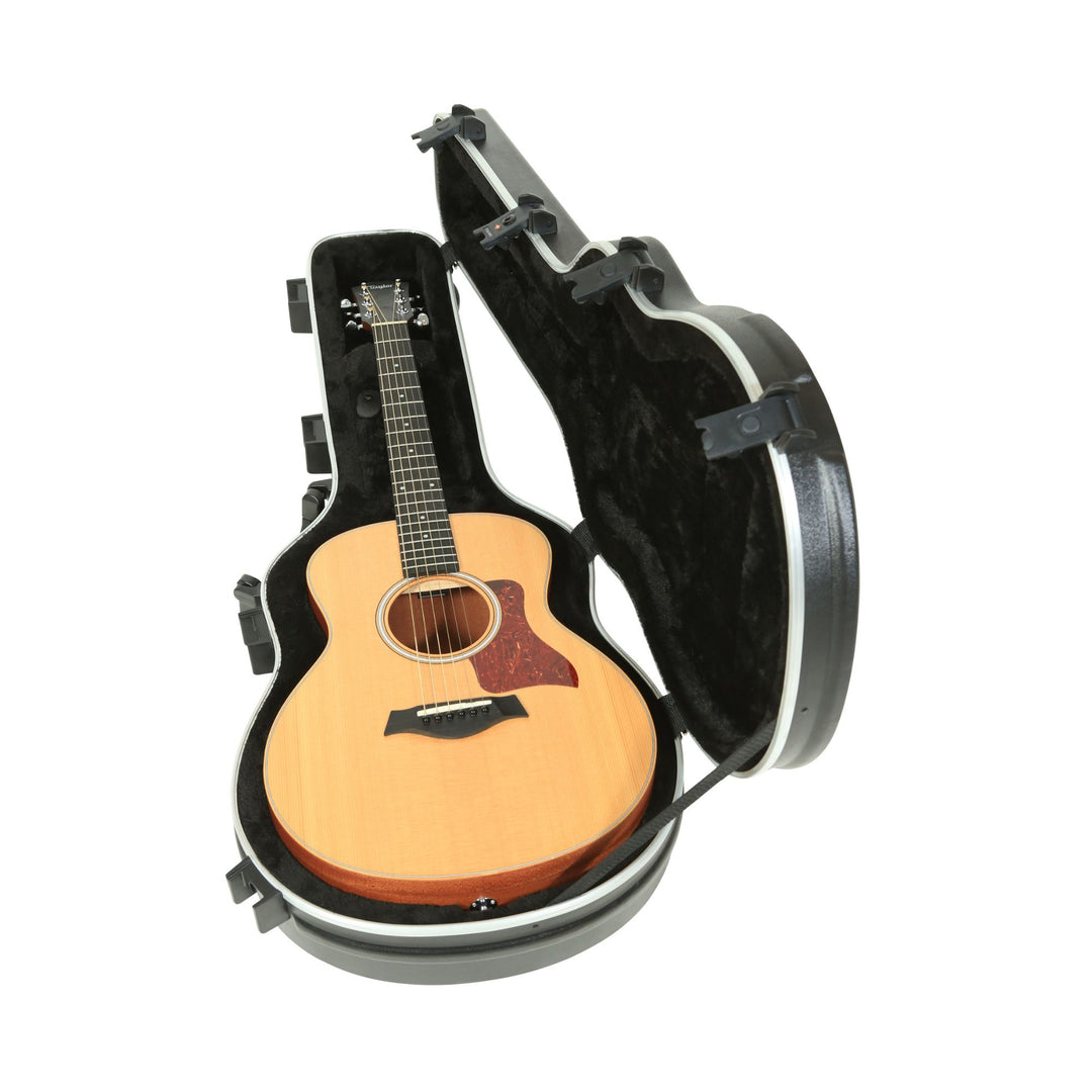 SKB Taylor GS Mini Acoustic Guitar Hard Case, Locks, Handle, Protection, Black - VMInnovations