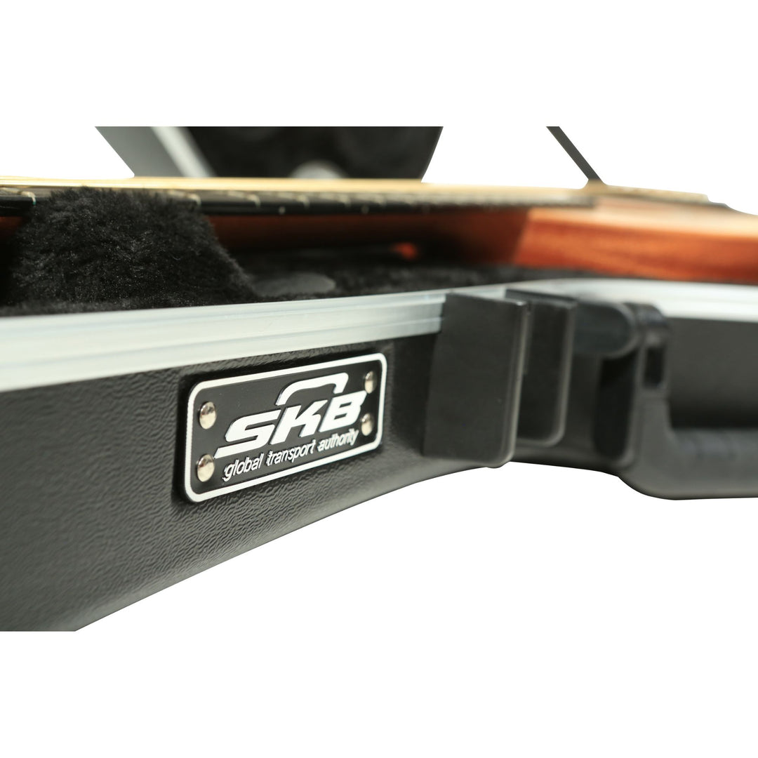 SKB Taylor GS Mini Acoustic Guitar Hard Case, Locks, Handle, Protection, Black - VMInnovations