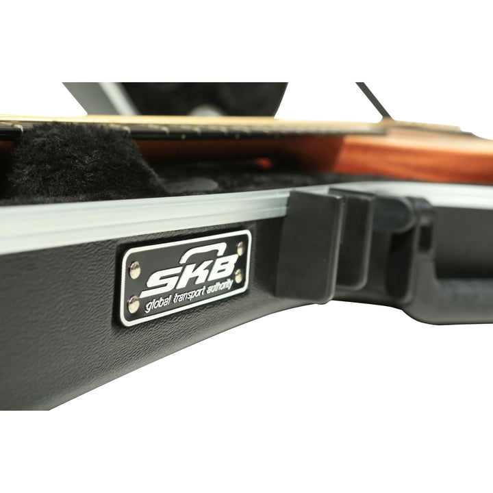 SKB Taylor GS Mini Acoustic Guitar Hard Case, Locks, Handle, Protection, Black - VMInnovations