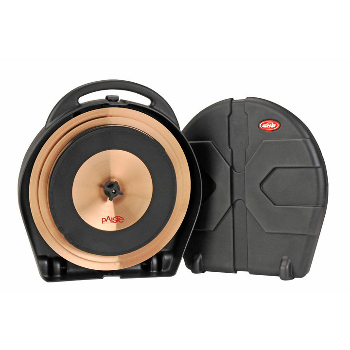 SKB ATA 22 Inch Cymbal Vault, Rolling Case with Handle, Wheels & Dividers, Black - VMInnovations