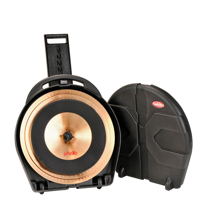 SKB ATA 22 Inch Cymbal Vault, Rolling Case with Handle, Wheels & Dividers, Black - VMInnovations
