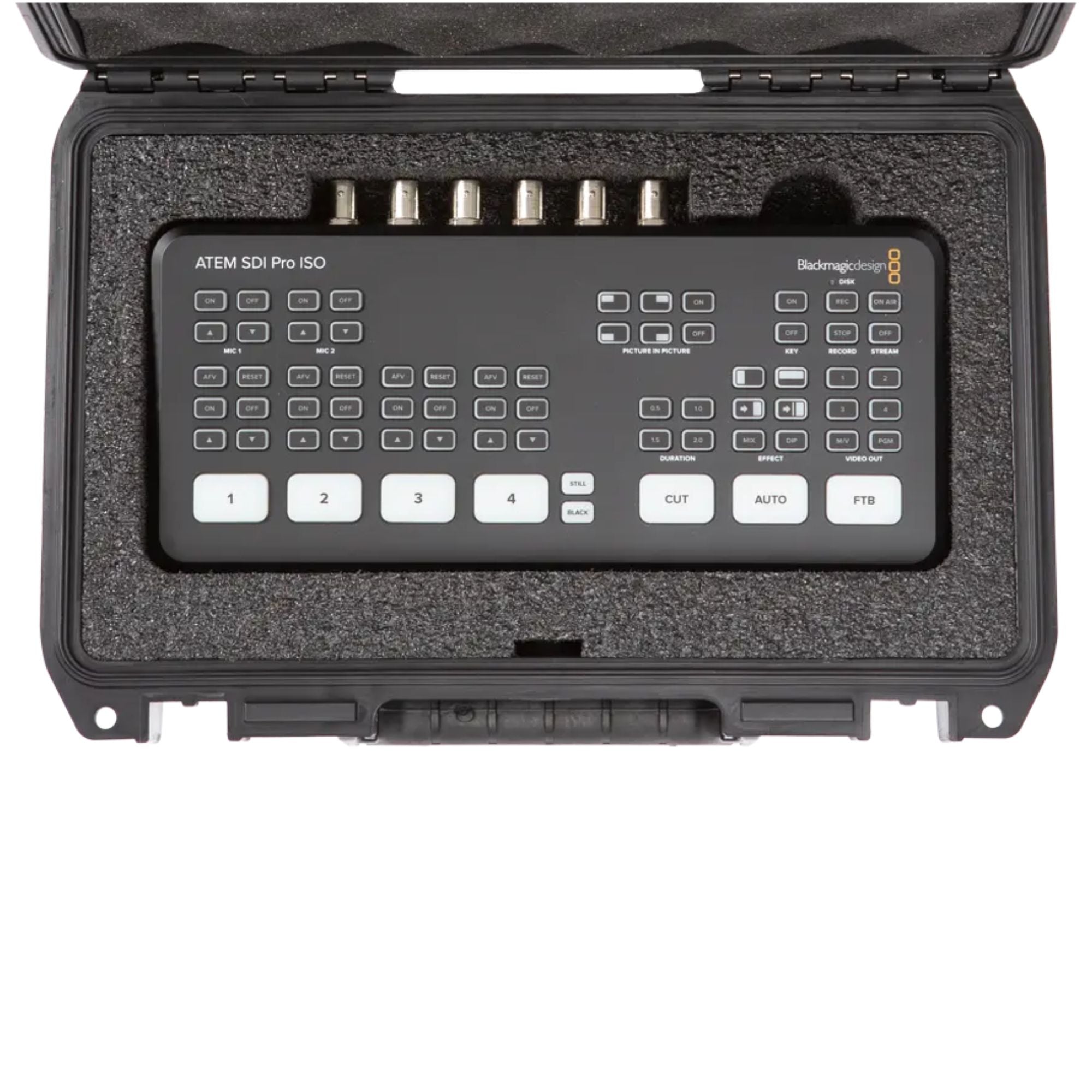 SKB Media Equipment Case Storage Box for ATEM Mini Switcher, 3i-10063ATM, Black - VMInnovations