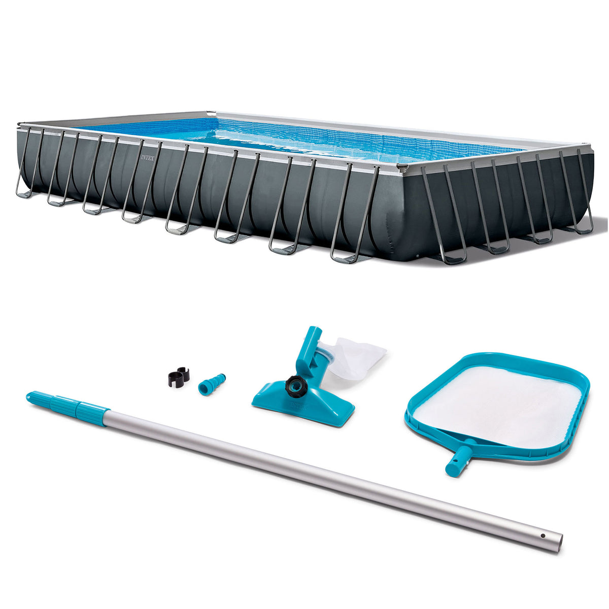 Intex 32' x 16' x 52" Ultra XTR Pool Set with Sand Pump and Maintenance Pool Kit