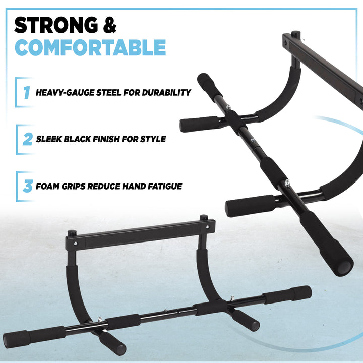 Stamina Products Multi-Function Pull-Up Bar for At-Home Upper-Body Workouts - VMInnovations