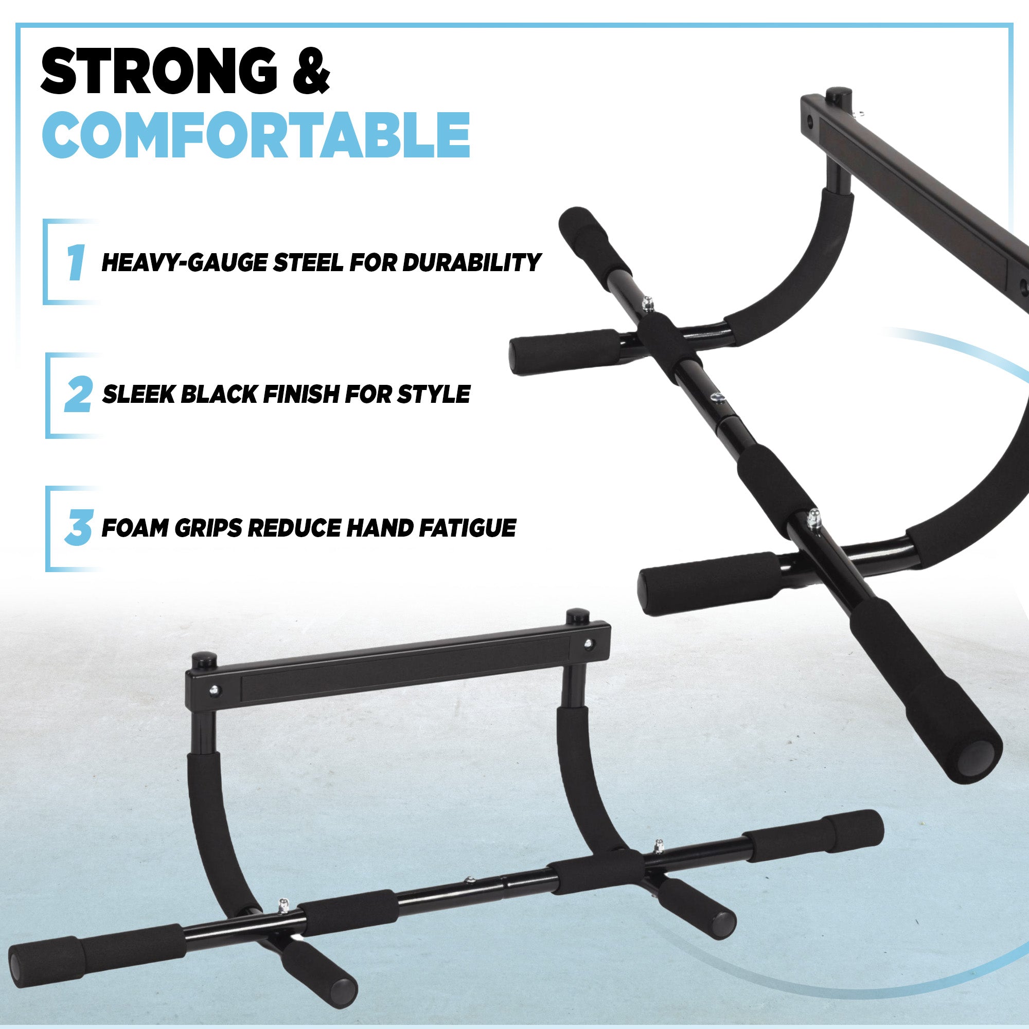 Stamina Products Multi-Function Pull-Up Bar for At-Home Workouts (Open Box) - VMInnovations