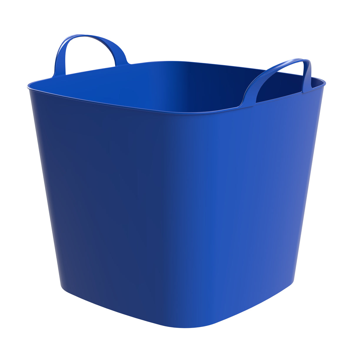 Life Story 26 Qt Flexi Tub, Versatile Storage Tote, Home Organizer, Blue, 6 Pack