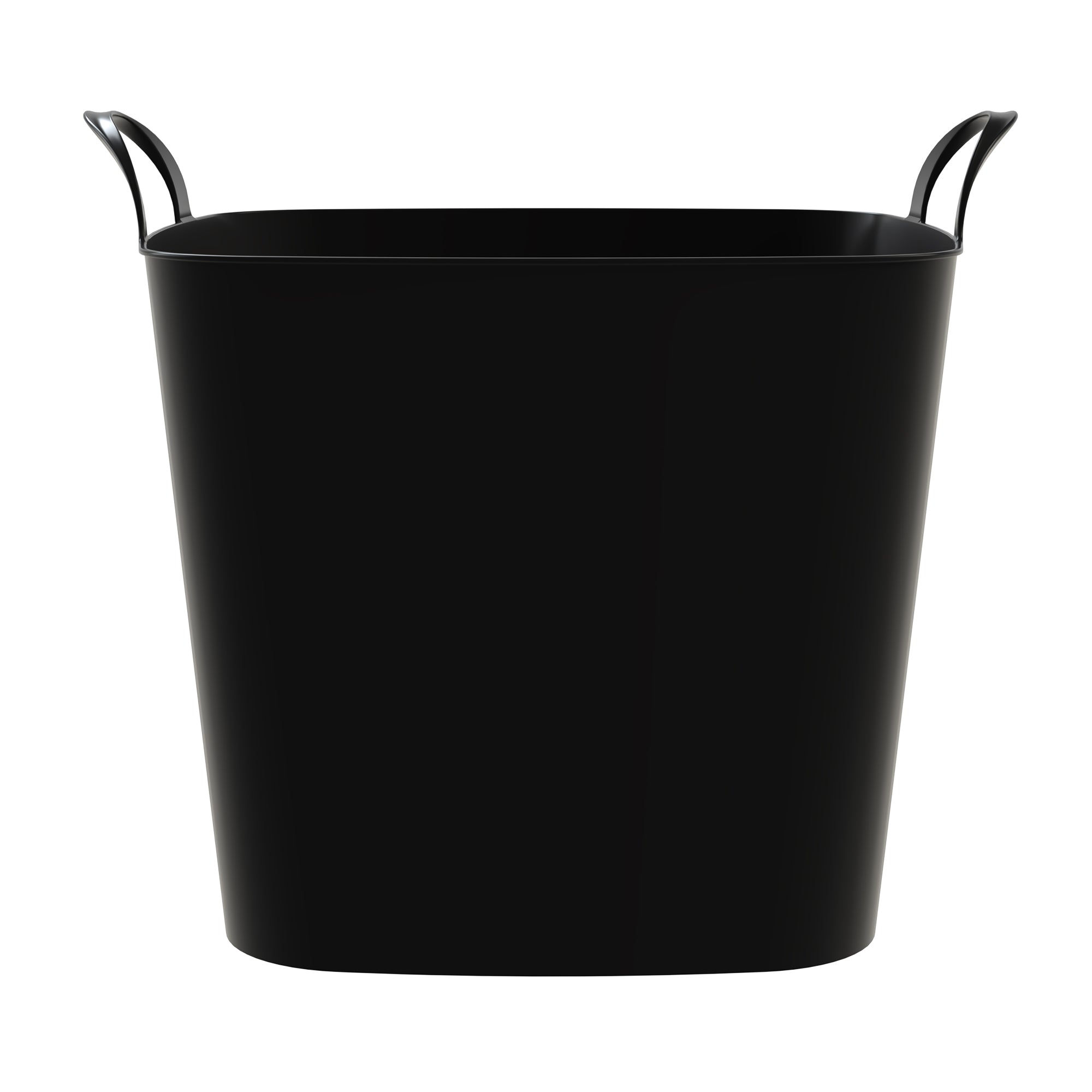 Life Story 26 Qt Flexi Tub, Versatile Storage Tote, Home Organizer, Black 6 Pack - VMInnovations